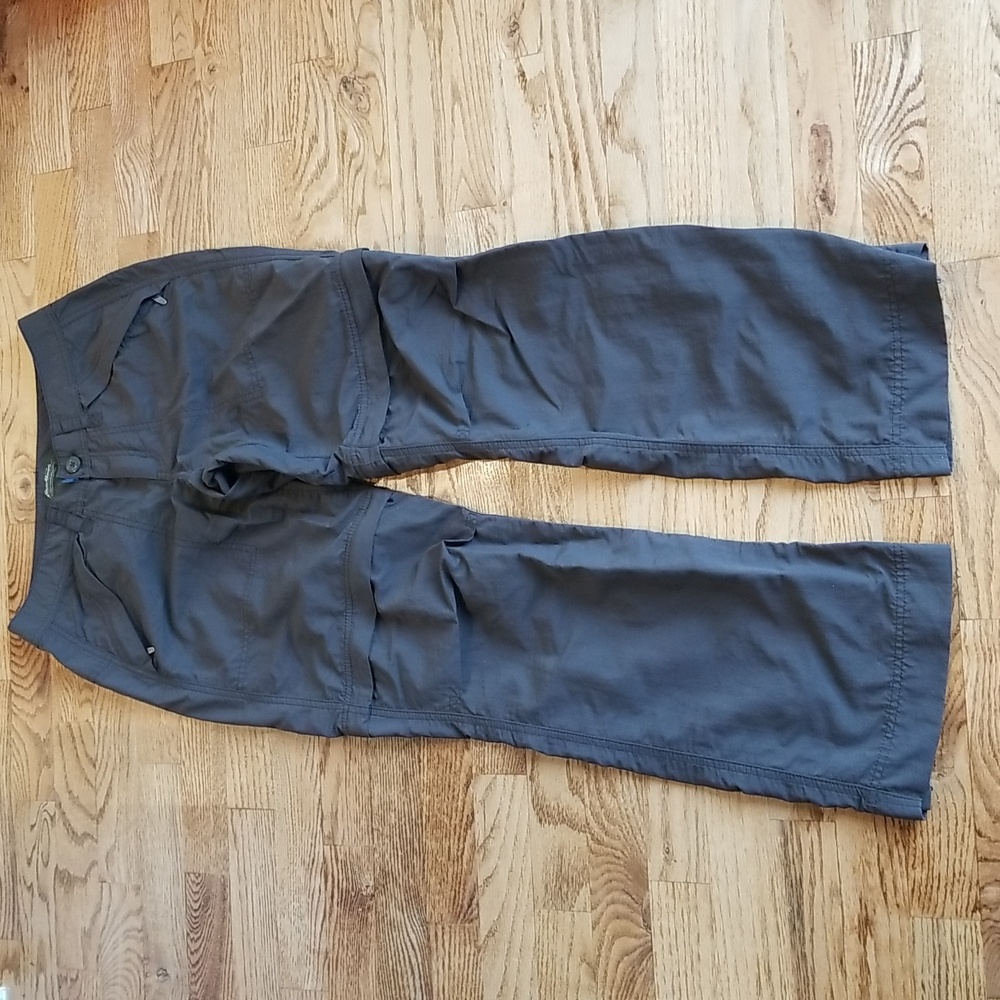 (2) Eddie Bauer 100% Nylon Cargo Convertible Gorpcore Activewear Hiking Outdoor
